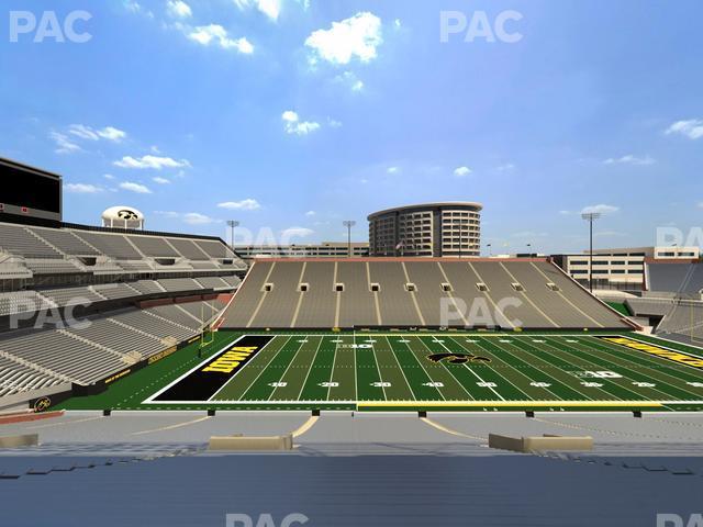 Seating view for Kinnick Stadium Section 128