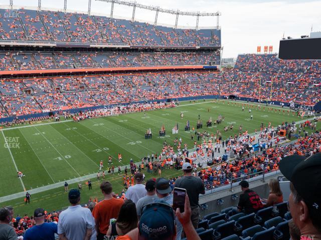 Seating view for Empower Field at Mile High Section 315