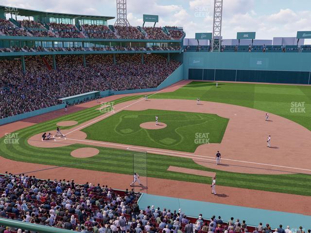 Seating view for Fenway Park Section Dell Technologies Suite R 9