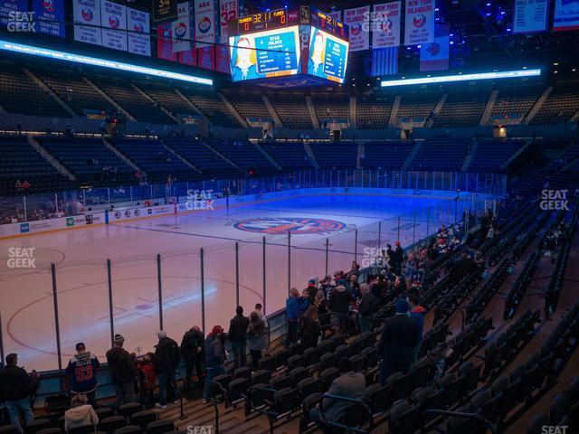 Seating view for Nassau Coliseum Section 107