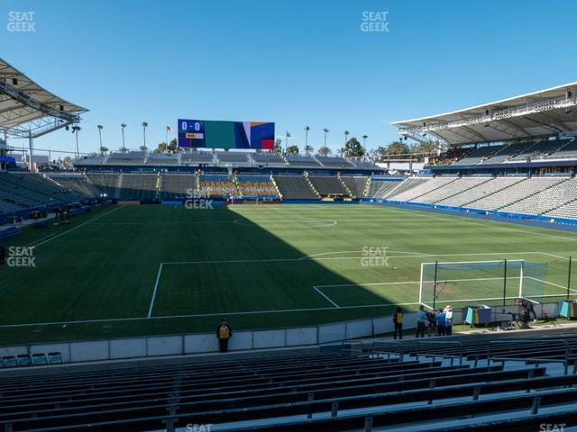 Seating view for Dignity Health Sports Park Section 102