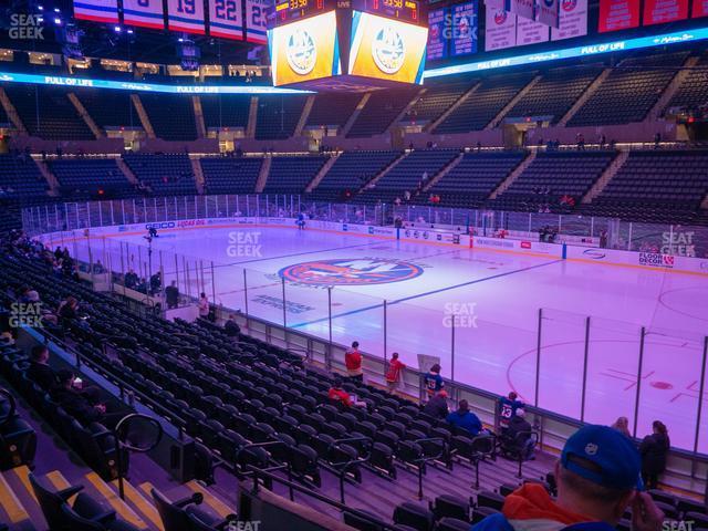 Seating view for Nassau Coliseum Section 128