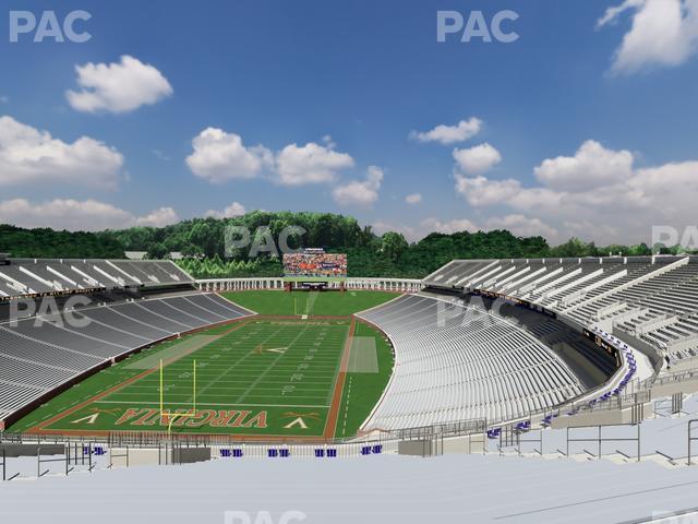 Seating view for Scott Stadium Section 518