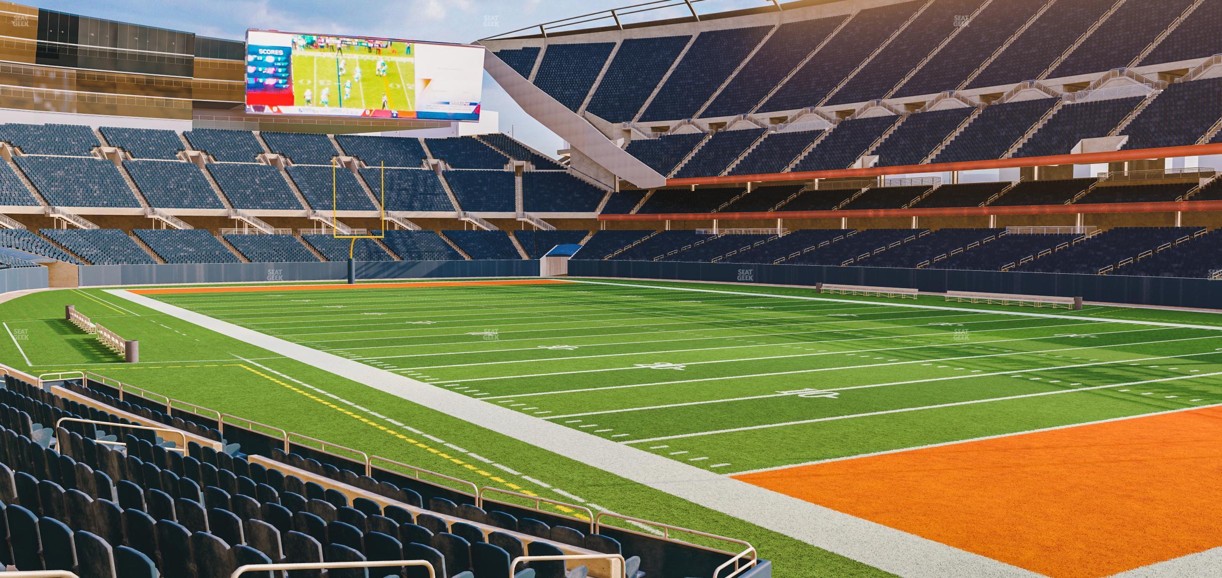 Seating view for Soldier Field Section 101