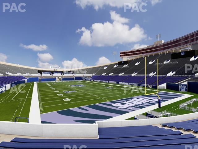 Seating view for Simmons Bank Liberty Stadium Section Box 129