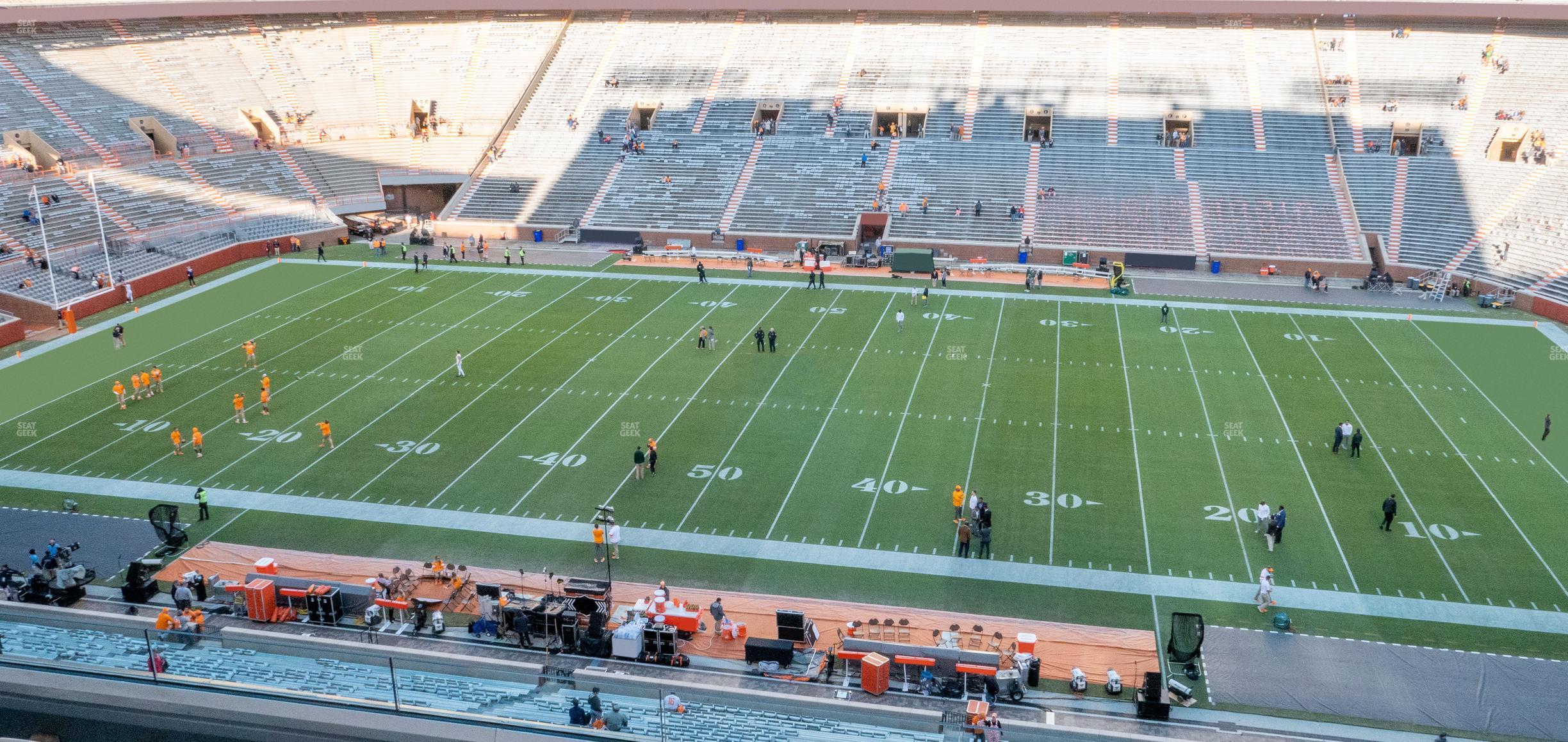 Seating view for Neyland Stadium Section Terrace 3