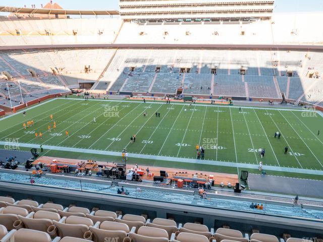 Seating view for Neyland Stadium Section Terrace 3