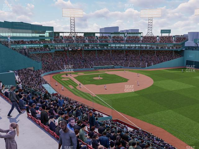 Seating view for Fenway Park Section Right Field Roof Terrace A Sro