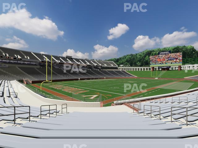 Seating view for Scott Stadium Section 113