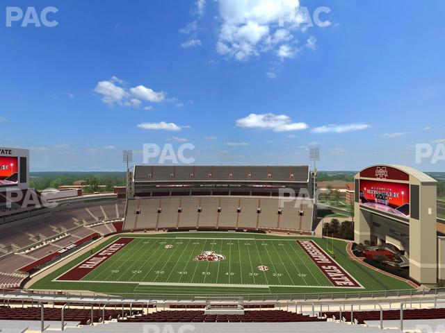 Seating view for Davis Wade Stadium Section 306