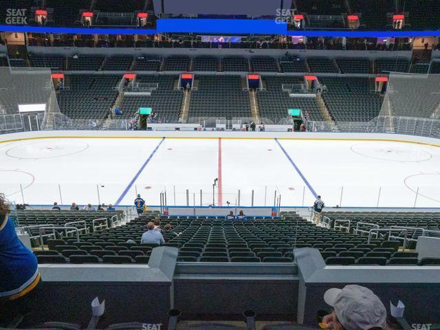 Seating view for Enterprise Center Section 116 Club