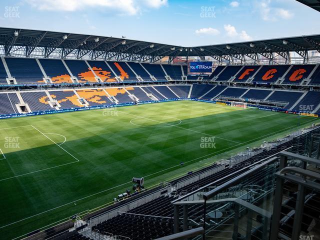 Seating view for TQL Stadium Section Suite 329