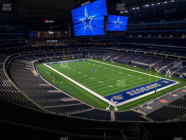 Seating view for AT&T Stadium Section Silver Suite 427