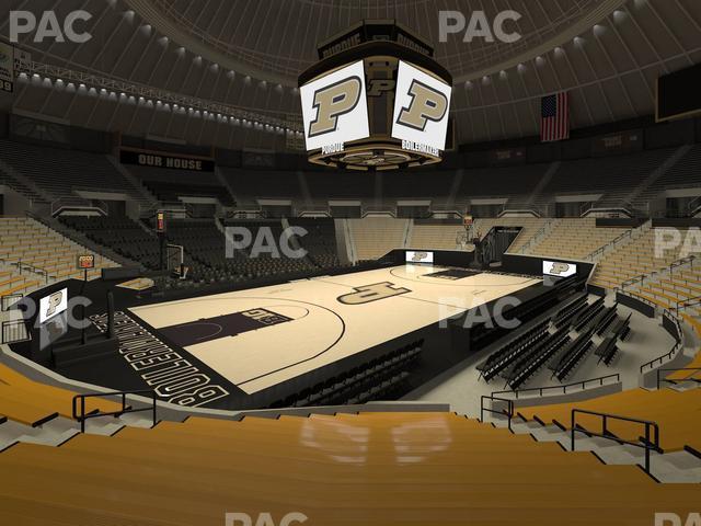 Seating view for Mackey Arena Section Lower 3