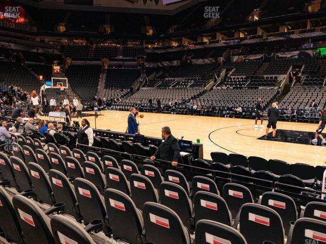 Seating view for Frost Bank Center Section Charter 6