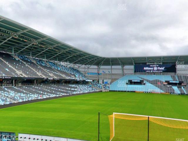 Seating view for Allianz Field Section 04