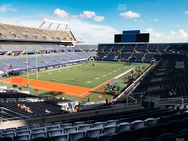 Seating view for Camping World Stadium Section Plaza 43