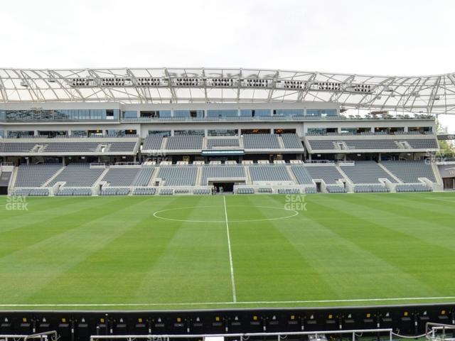 Seating view for BMO Stadium Section Figueroa Club B