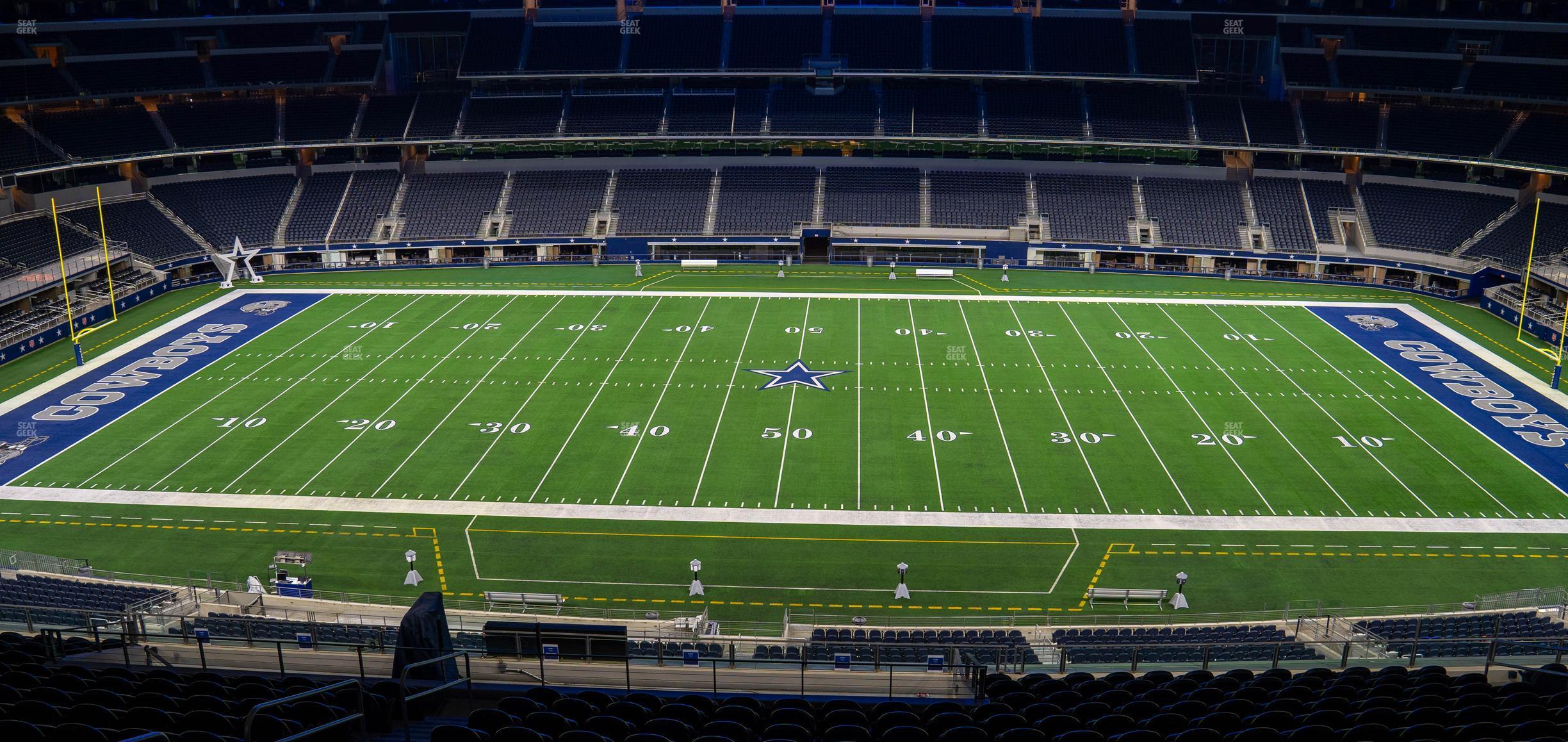 Seating view for AT&T Stadium Section Silver Suite 488