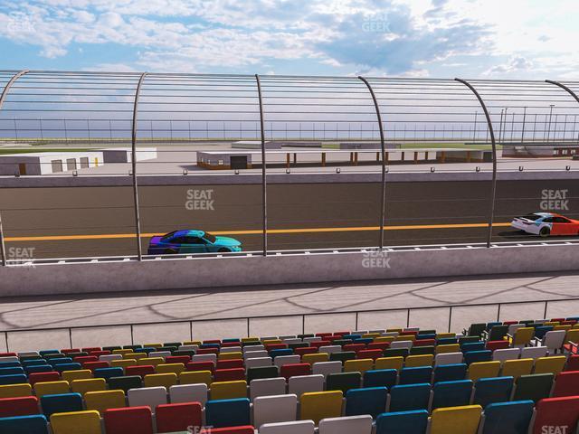 Seating view for Daytona International Speedway Section Front 113