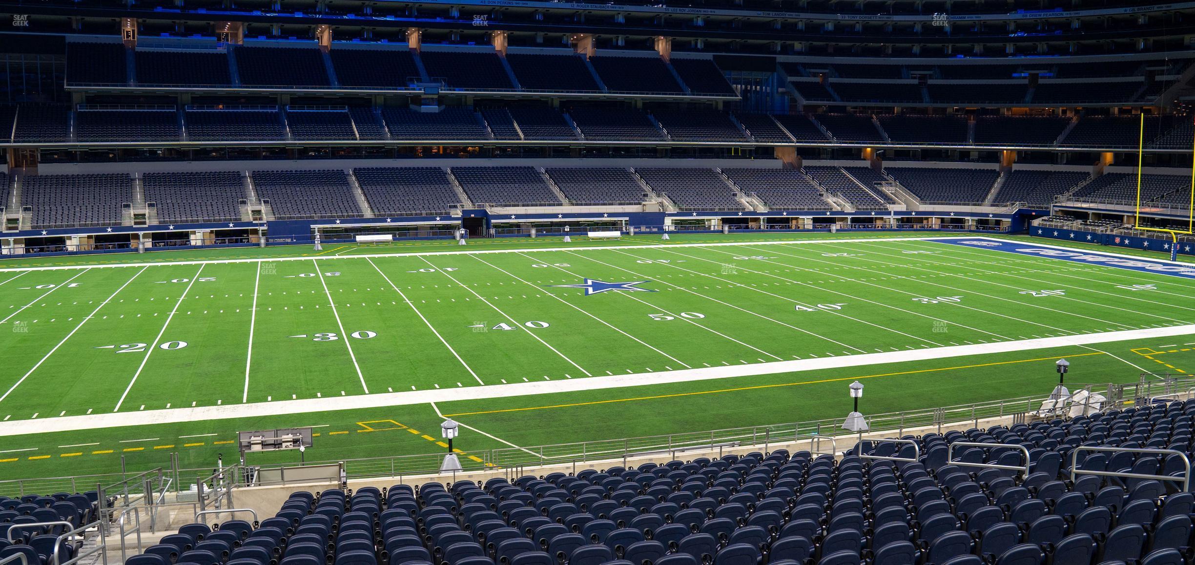 Seating view for AT&T Stadium Section Hall Of Fame Suite 204