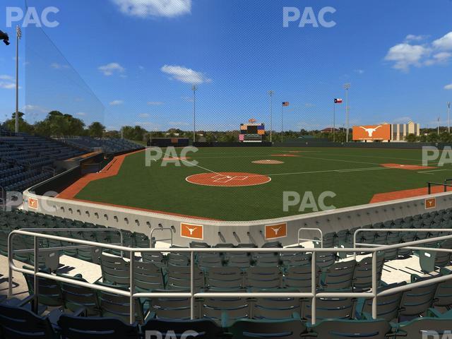 Seating view for UFCU Disch-Falk Field Section 5