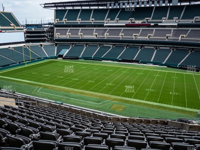 Seating view for Lincoln Financial Field Section C 3