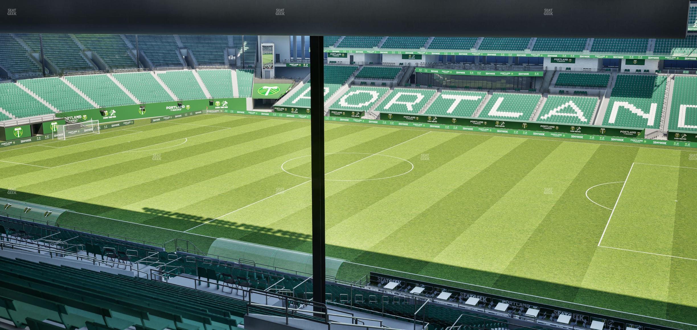 Seating view for Providence Park Section 221