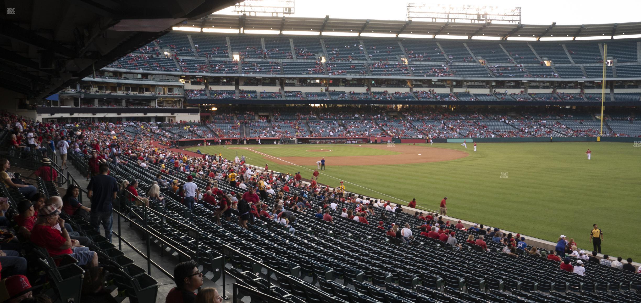 Seating view for Angel Stadium of Anaheim Section 230