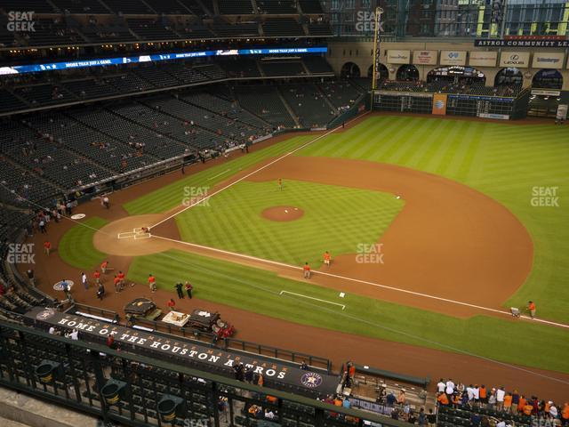 Seating view for Minute Maid Park Section 327