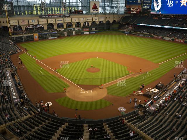 Seating view for Minute Maid Park Section 320