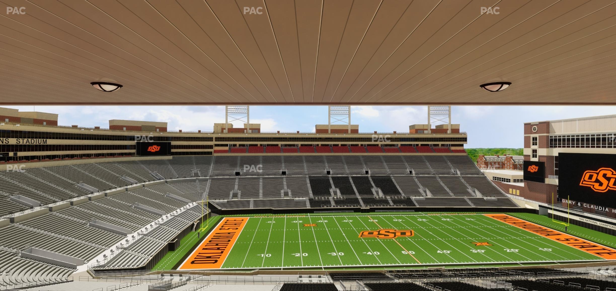 Seating view for Boone Pickens Stadium Section Club 511