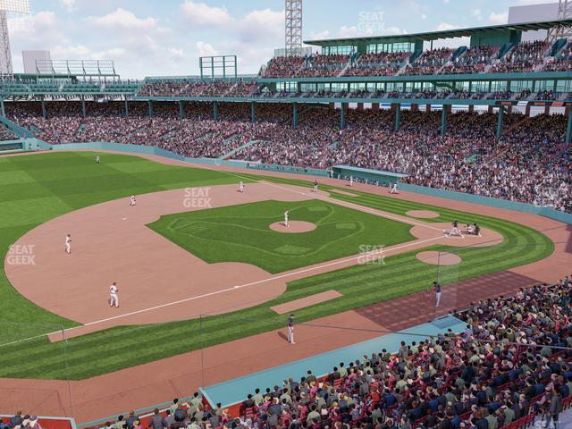 Seating view for Fenway Park Section Dell Technologies Suite L 13