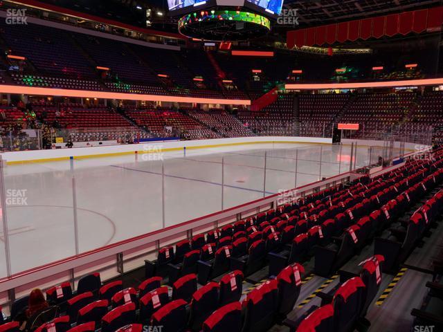 Seating view for Scotiabank Saddledome Section 118