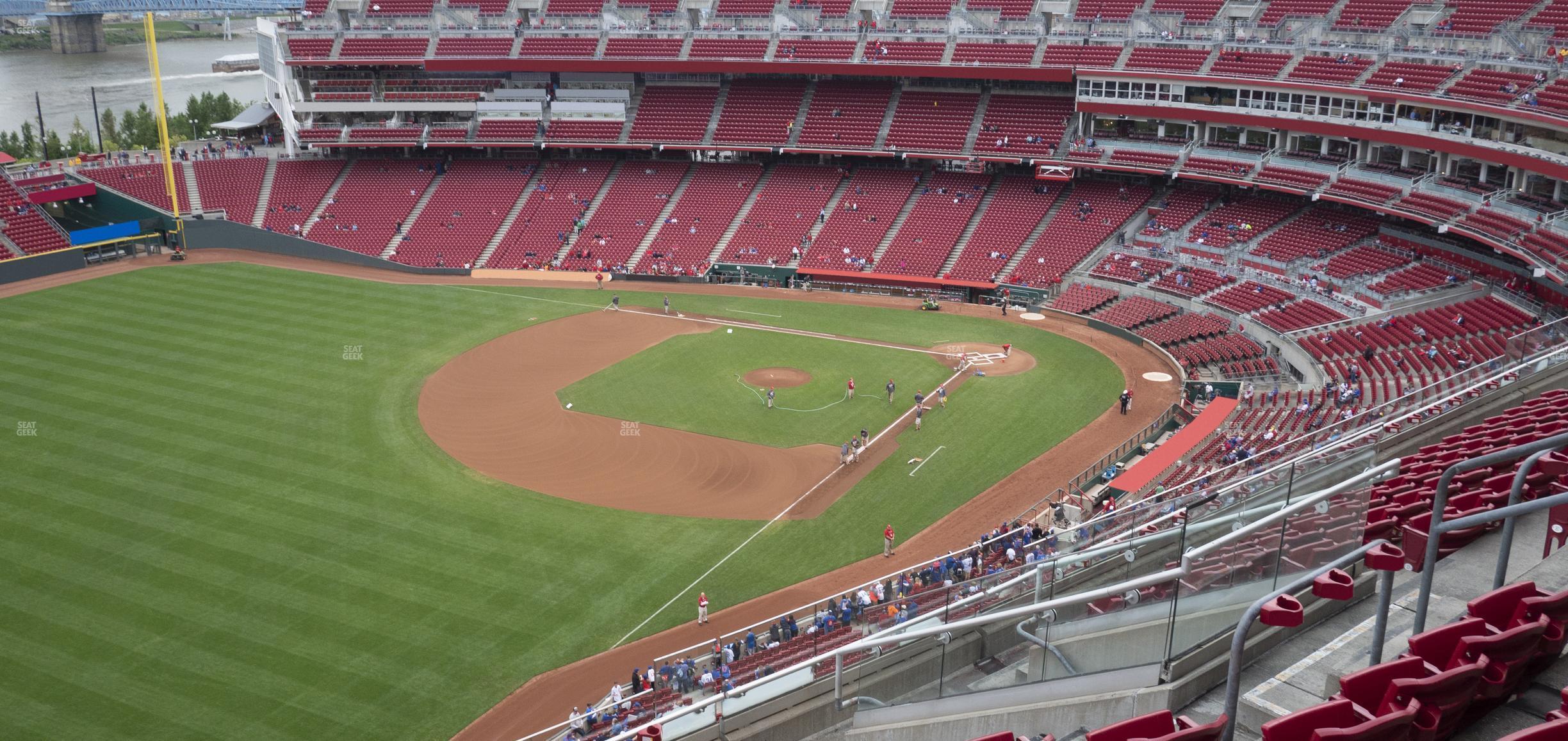 Seating view for Great American Ball Park Section 511