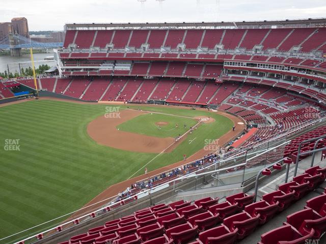 Seating view for Great American Ball Park Section 511