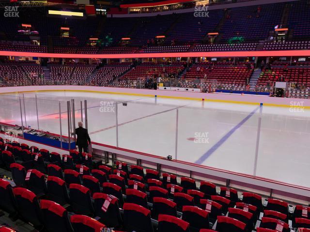 Seating view for Scotiabank Saddledome Section 121