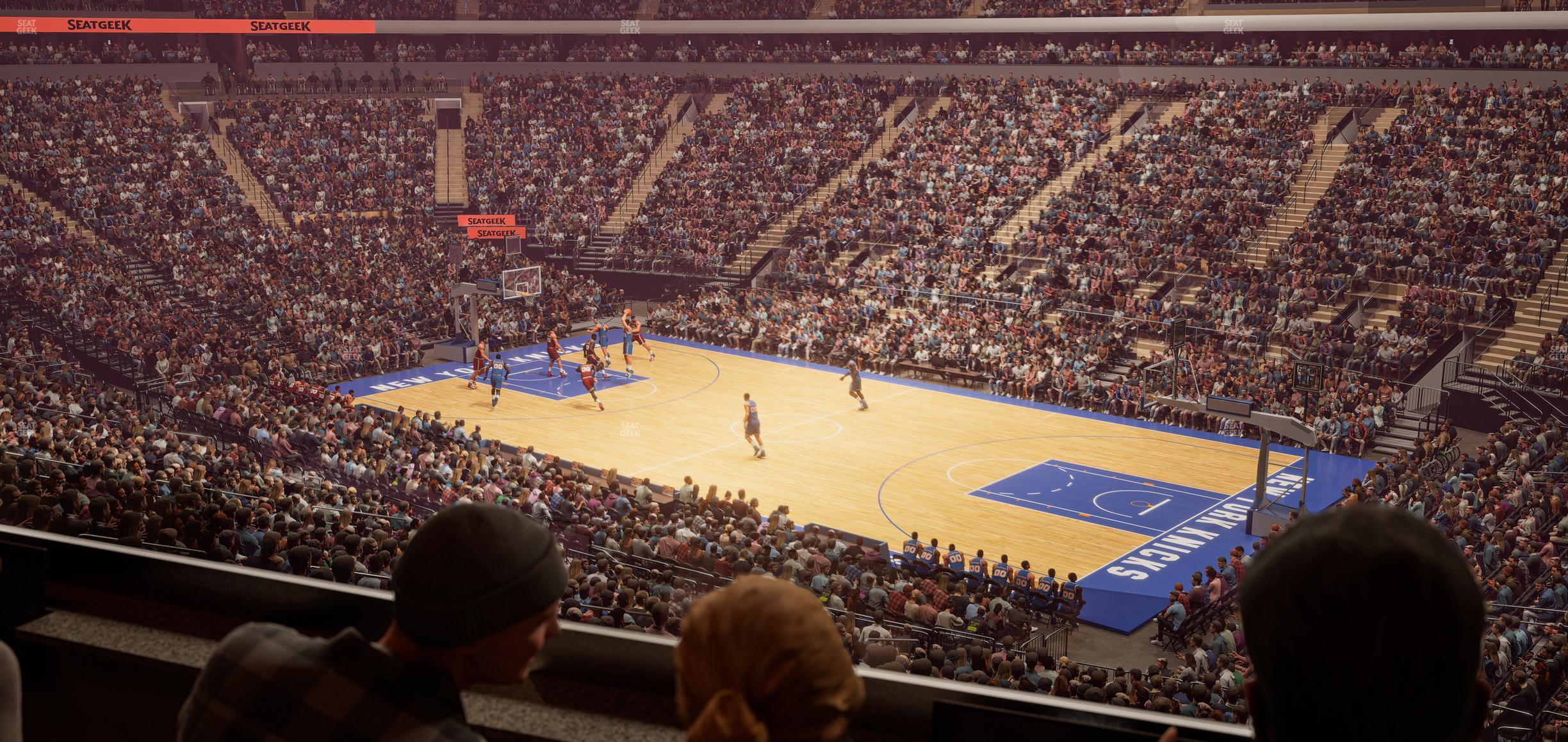 Seating view for Madison Square Garden Section Lexus Level Suite 53