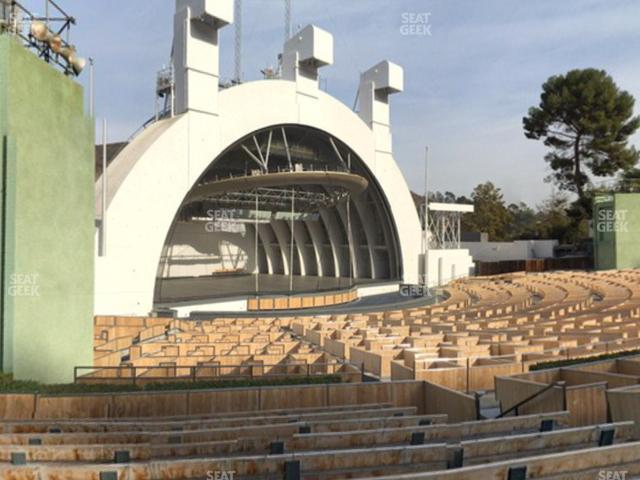 Seating view for Hollywood Bowl Section E