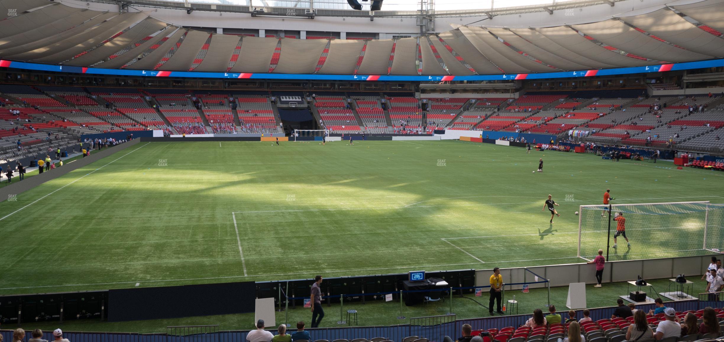 Seating view for BC Place Stadium Section 230