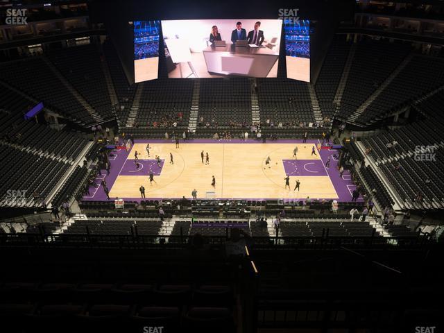 Seating view for Golden 1 Center Section 205