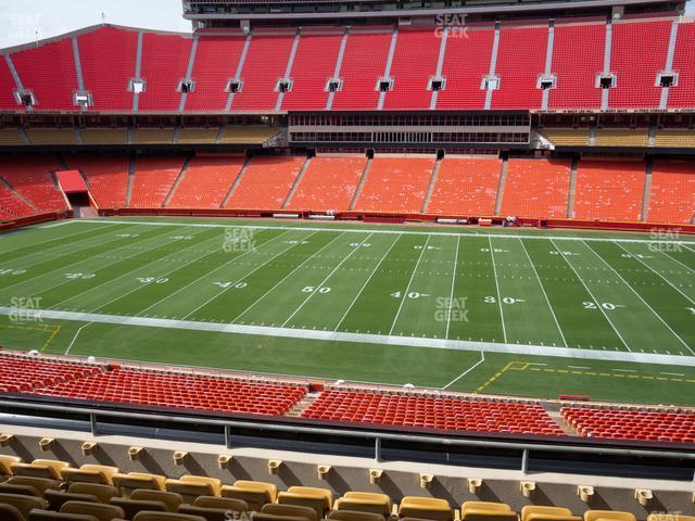 Seating view for GEHA Field at Arrowhead Stadium Section 246