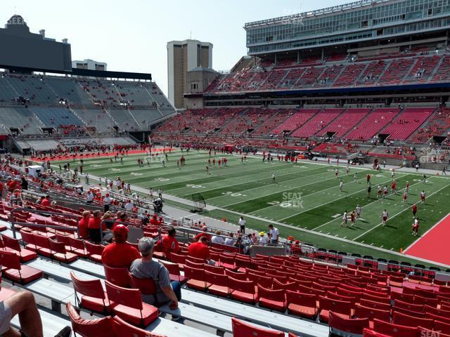 Seating view for Ohio Stadium Section 14 A