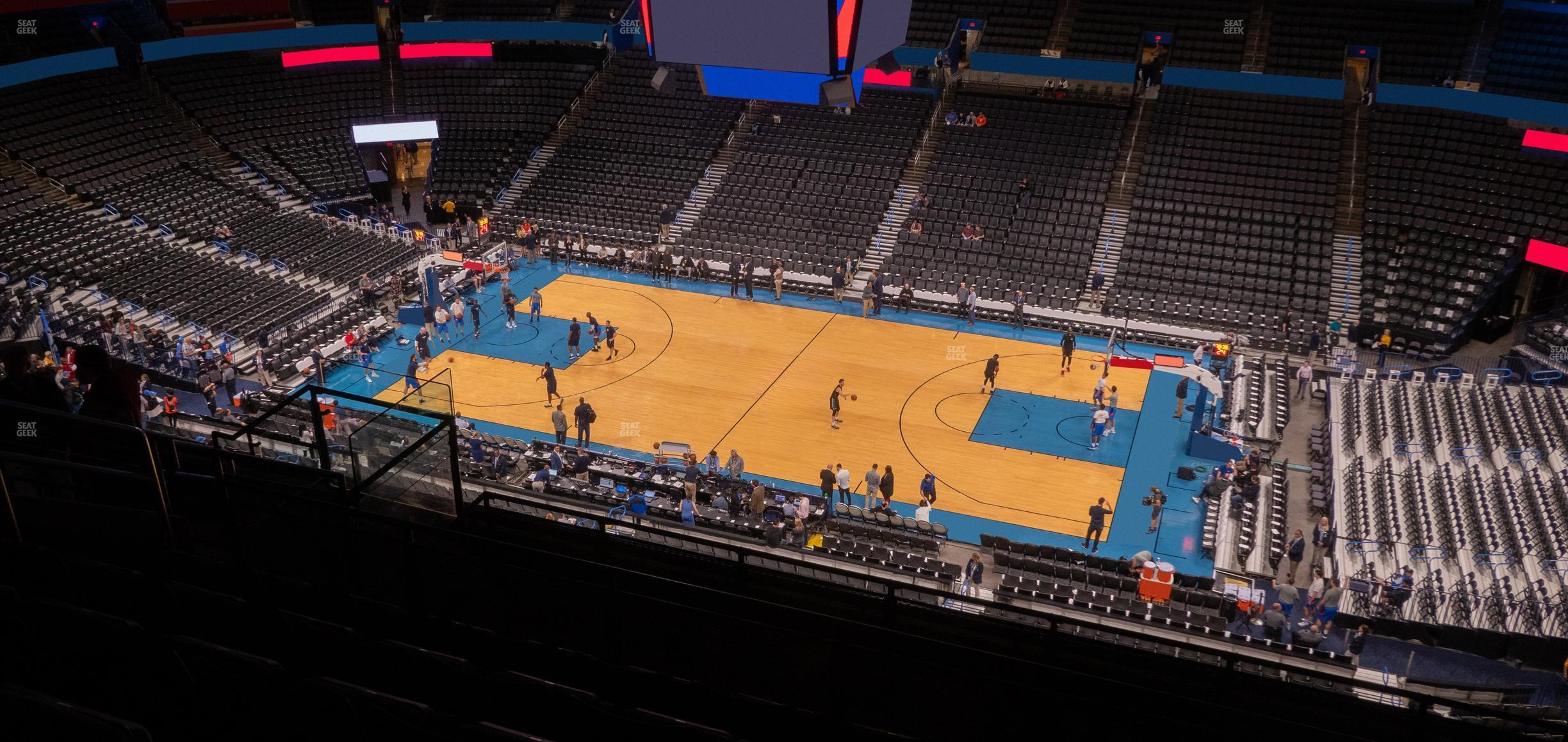 Seating view for Paycom Center Section 322