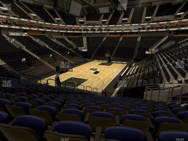 Seating view for Delta Center Section 11