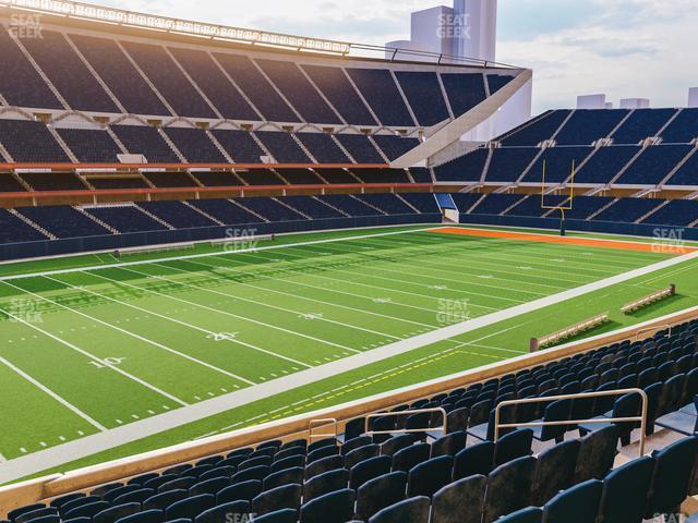 Seating view for Soldier Field Section 214 Club