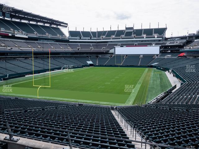 Seating view for Lincoln Financial Field Section 131