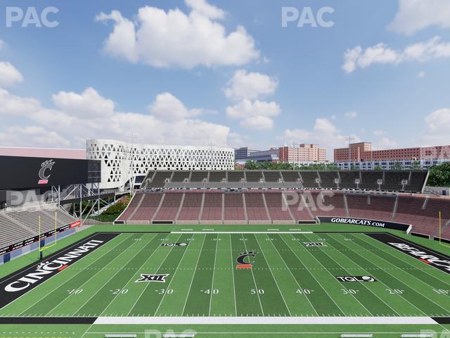 Seating view for Nippert Stadium Section Premium Club 357