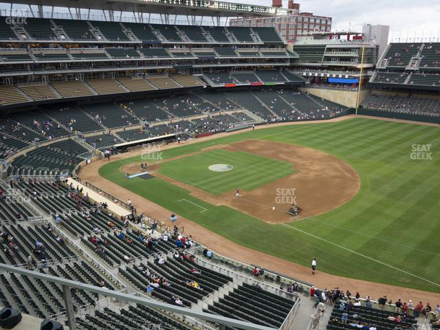 Seating view for Target Field Section 205