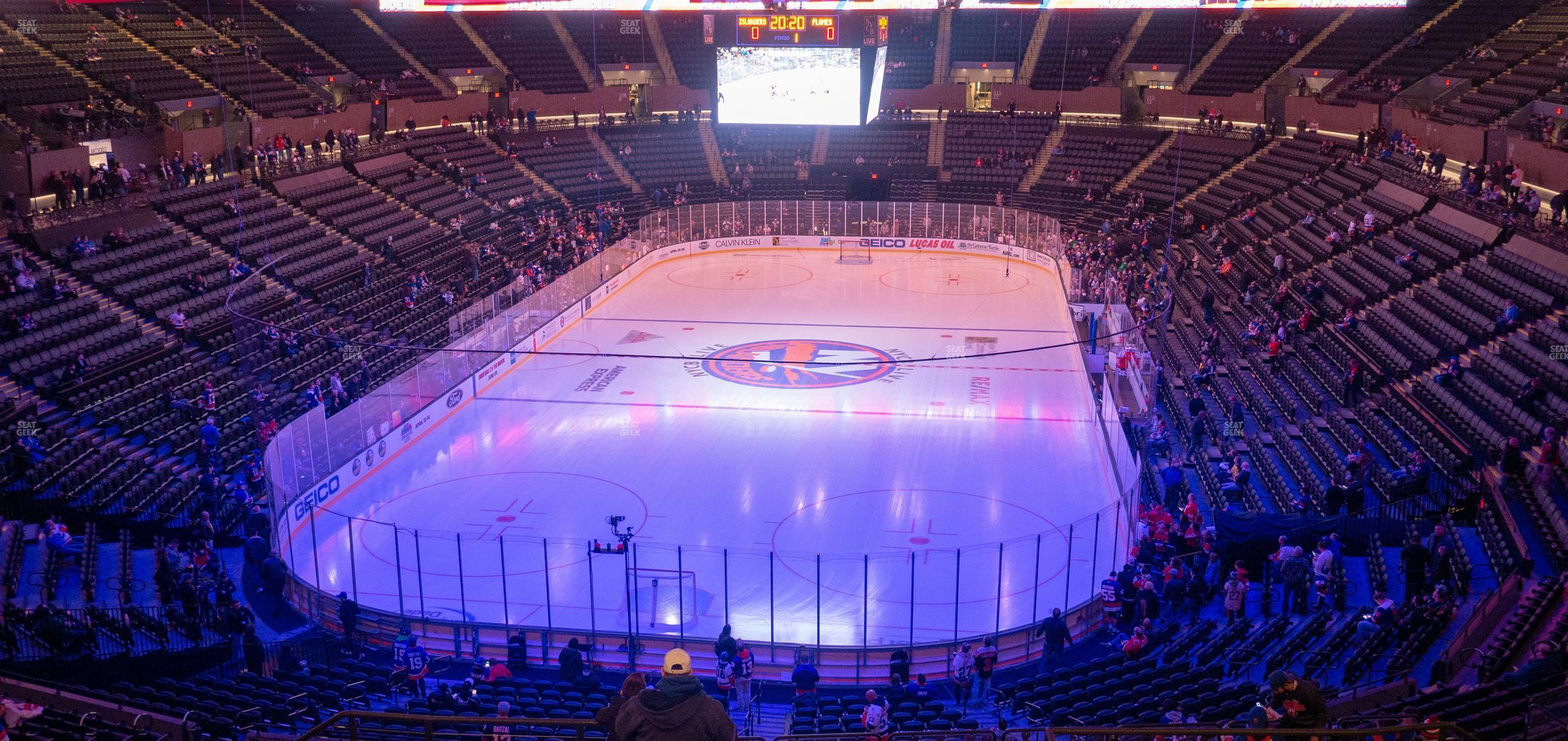 Seating view for Nassau Coliseum Section 232